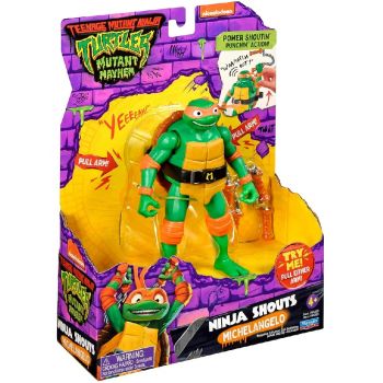 Turtles Mutant Mayhem Power Sounds Michelangelo 14cm