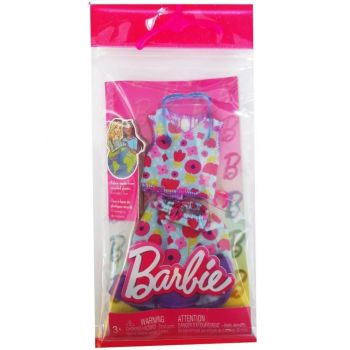 Barbie Fashion And Accessories Complete Look Small Flowers (hrh39)