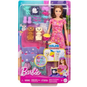 Barbie Puppy Slumber Party Doll (hxn01)