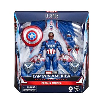 Captain America Brave New World Captain America Bnw Deluxe 15cm G0158