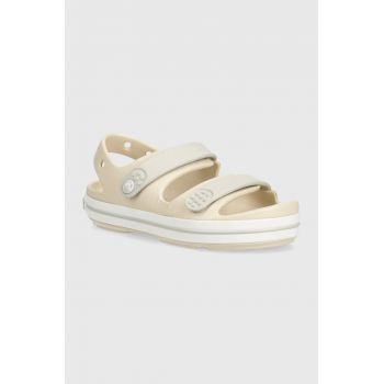 Crocs sandale copii CROCBAND CRUISER culoarea gri