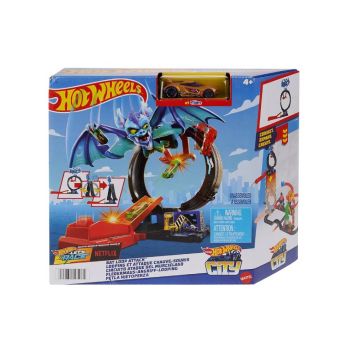 Hot Wheels City Bat Loop Attack (htn78