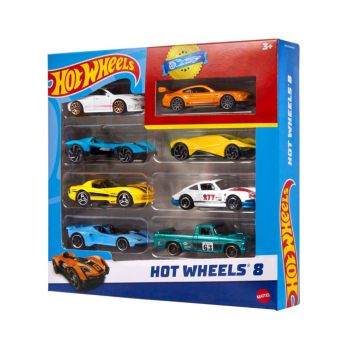 Hot Wheels Hot Wheels 8 Random Vehicles Set (hpv78)