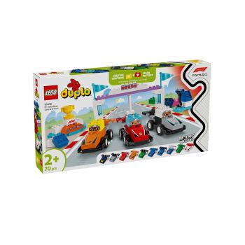 Lego Duplo Town F1(r) Team Race Cars & Drivers (10445)