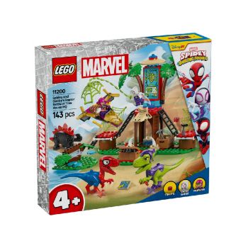 Lego Spidey Spidey And Gobbys Raptor Battle At Tree House Hq (11200)