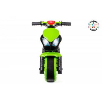 Motocicleta fara pedale Ride On TechnoK cu sunete si lumini Racing Hight Speed