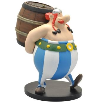 Obelix And His Barrel Collector 19cm