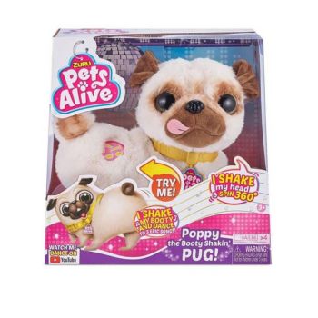 Pets Alive Pug-s1 Booty Shaking Pug (9521)