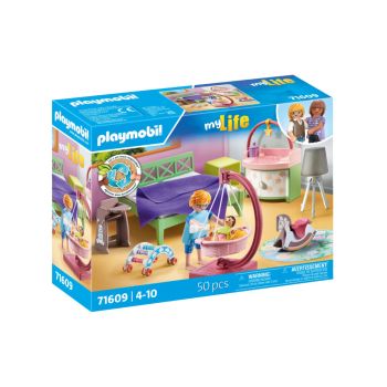 Playmobil Sleeping Room With Baby Play Corner (71609)