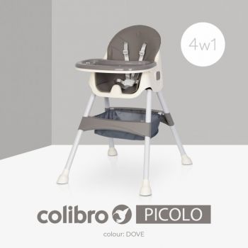 Scaun de masa multifunctional 4 in 1 Colibro Picolo Dove