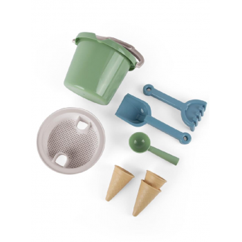 Set Bucket Dantoy Ice Cream Cones Green (4800)