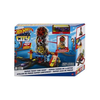 Set Hot Wheels Super Twist Tire Shop (hdp02)