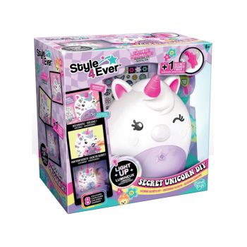 Style 4 Ever Secret Deco Diy Unicorn Lamp (301)