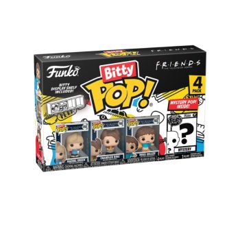 Bitty Pop 4 Pack Friends 80s Rachel Green 2.5cm