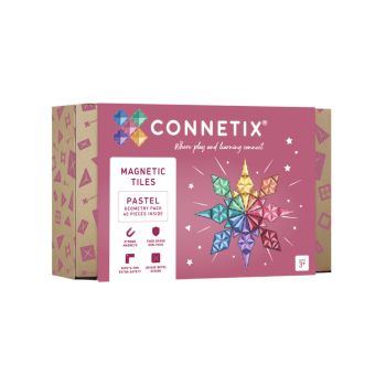 Connex Pastel Geometry Pack 40 Pieces (ct-p-00040-ge)