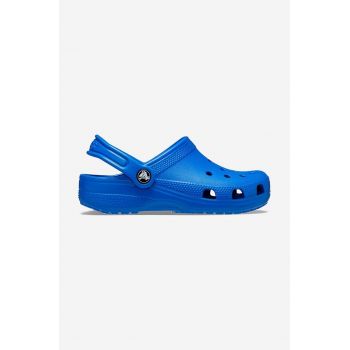 Crocs papuci Bolt 206991 femei, culoarea albastru marin