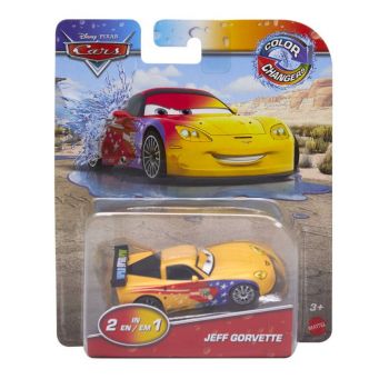 Disney Cars Color Changers Jeff Gorvette (hrx46)