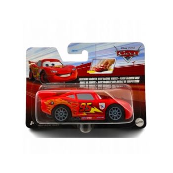 Disney Cars On The Road Lightning Mcqueen With Racing Wheels Vehicle (hwy41)