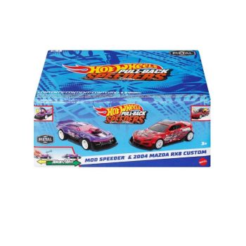 Hot Wheels Pull-back Speeders Mod Speeder & 2004 Mazda Rx8 Custom (hwh53)