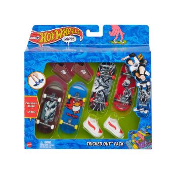 Hot Wheels Skate Tony Hawk Fingerboards & Skate Shoes Multipack Random (hgt84)