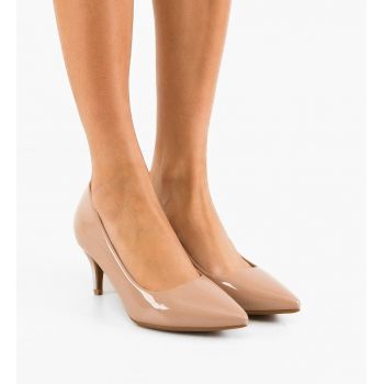 Pantofi stiletto dama Fiona Nude