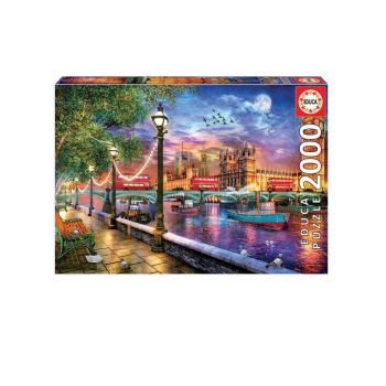 Puzzle 2000 Pieces London Sunset (80-19046)