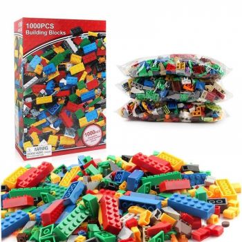 Set 1000 piese cuburi de constructie