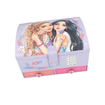 Topmodel Big Jewellery Box With Code And Sound Pale Purple