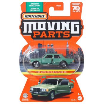 Vehicul Matchbox Moving Parts 1980 Mercedes-benz 450 Sel (hlg27)