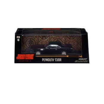 Greenlight Collectibles 1/43 John Wick 4 1971 Plymouth Cuda