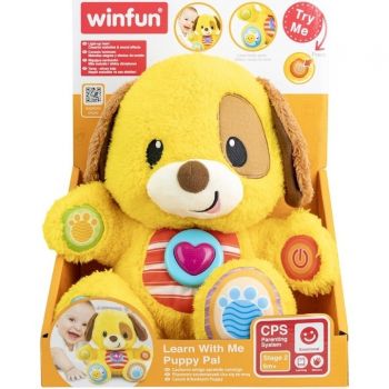 Jucarie interactiva Winfun - Invata impreuna cu catelusul