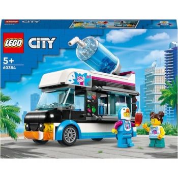 LEGO® City - Camioneta-pinguin cu granita 60384, 194 piese