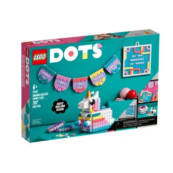 LEGO Dots - Pachet creativ de familie cu Unicorn 41962, 707 piese, 6 ani+