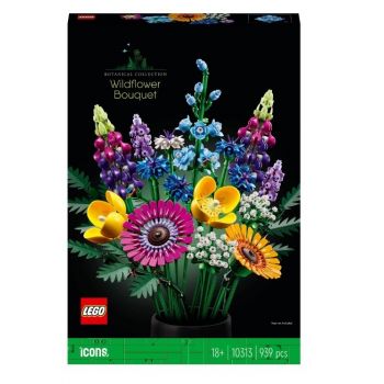 LEGO® Icons Creator Expert - Buchet de flori de camp 10313, 939 piese