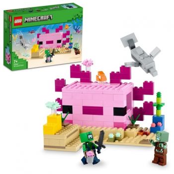 LEGO® Minecraft - Casa Axolotl 21247, 242 piese