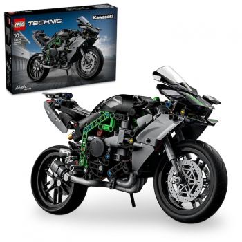 LEGO® Technic - Motocicleta Kawasaki Ninja H2R 42170, 643 piese