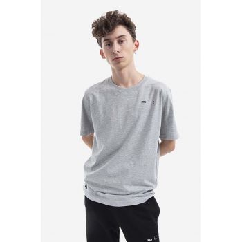 MCQ tricou din bumbac bărbați, culoarea gri, melanj 647244RST961230-grey