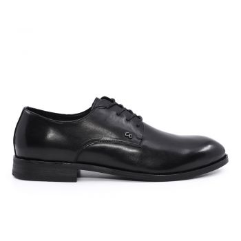 Pantofi oxford bărbați Enzo Bertini negri din piele naturală 1149BP1653N