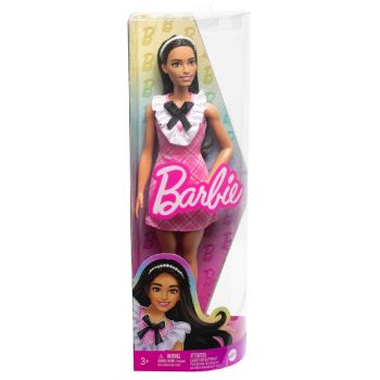 Papusa Barbie Fashionistas Pink Plaid (hjt06)