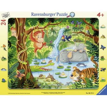 Puzzle Jungla Tip Rama, 24 Piese