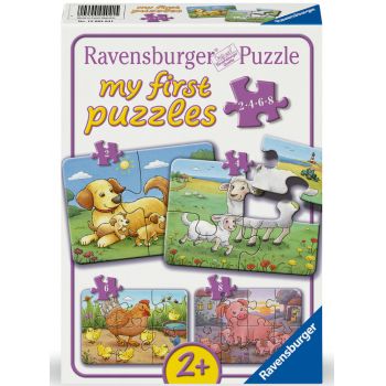 Ravensburger Farm Animal Families 2/4/6/8pcs (12004041)