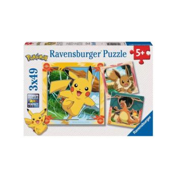 Ravensburger Pokemon 3x49pcs (12004062)