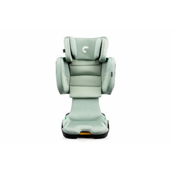 Scaun auto cu isofix Kidnort pliabil cu Tetiera reglabila 100-150 cm i-SIZE R-129 Mane Green