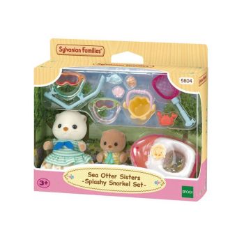 Sylvanian Families Sea Otter Sisters Splashy Snorkel Set 5804