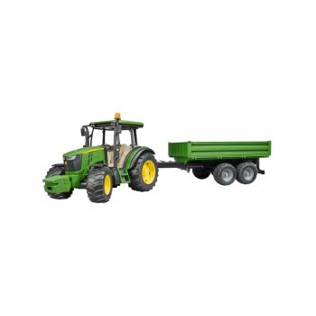 Tractor Bruder John Deere 5115 M & Tipping Trailer (br2108)