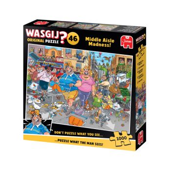 Wasgij Original 46 Middle Aisle Madness 1000 Pieces (1110100505)