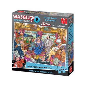 Wasgij Retro Mystery 9 Great Train Robbery 1000 Pieces (1110100504)