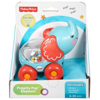 Fisher Price Jucarie Apasa Si Mergi Elefant