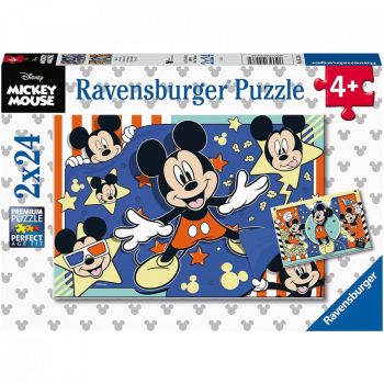 Puzzle Mickey, 2X24 Piese