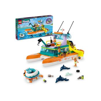 Set LEGO Friends - Barca de salvare pe mare (41734)